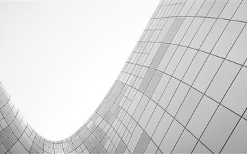 structural shot of building iMac wallpaper