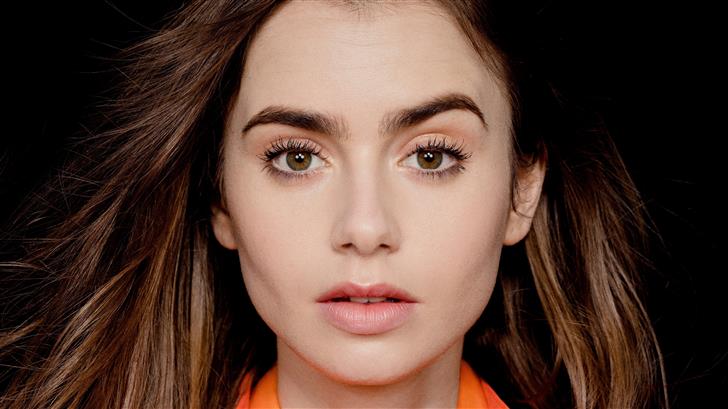 lily collins the observer photoshoot 2019 4k Mac Wallpaper