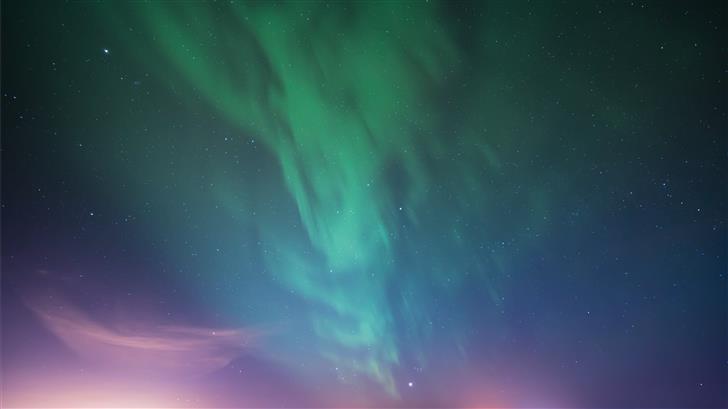 aurora borealis Mac Wallpaper