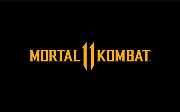mortal kombat 11 logo dark black 8k All Mac wallpaper