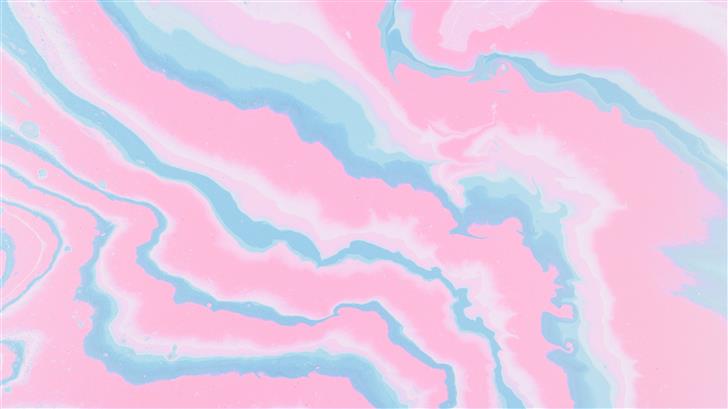 pink blue and white abstract art Mac Wallpaper