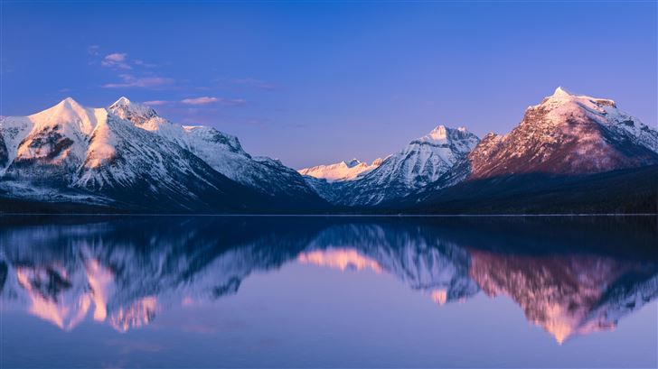 mcdonald lake glacier national park 5k Mac Wallpaper