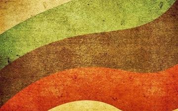 Sand Colorful Waves Retro All Mac wallpaper