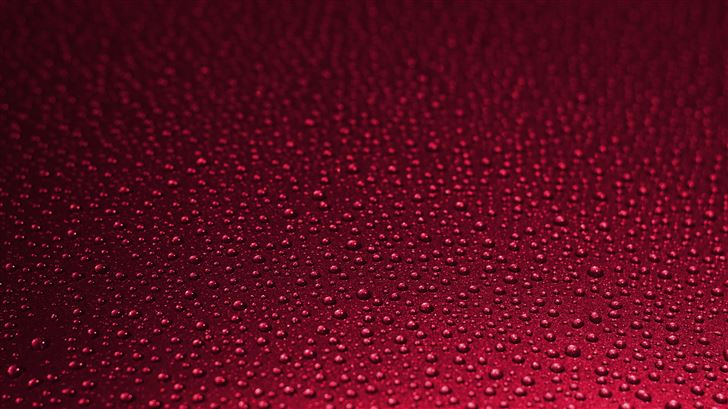 red drops texture 5k Mac Wallpaper