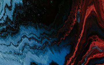 lava arcylic wave art abstract 5k All Mac wallpaper