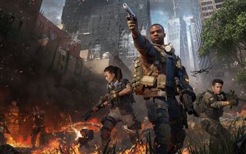 tom clanycs the division 2 warlords of new york 8k iMac wallpaper