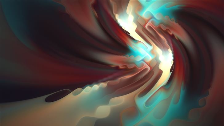 smoak abstract effect 5k Mac Wallpaper