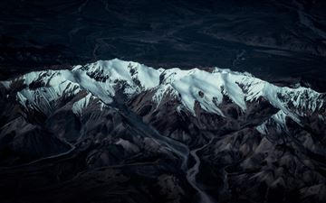 glacier mountain 8k MacBook Pro wallpaper