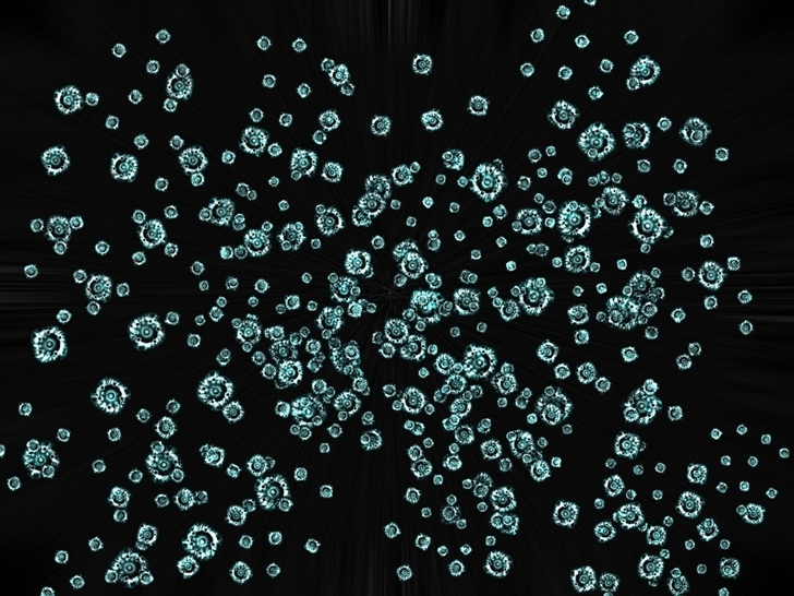 Cells under the microscope Mac Wallpaper