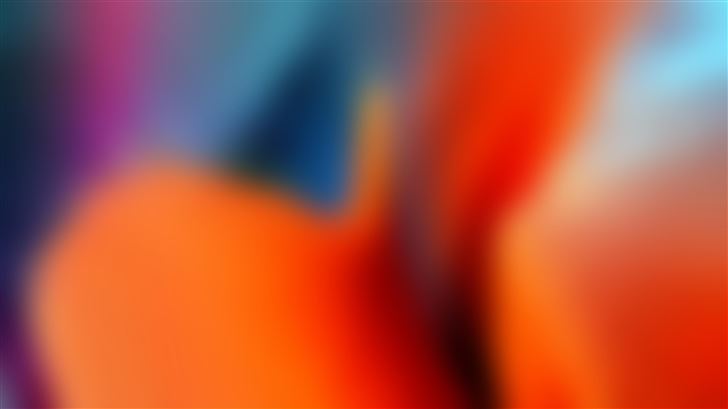 abstract 5k blur Mac Wallpaper
