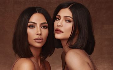 kim kardashian and kylie jenner 2019 4k All Mac wallpaper