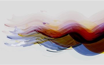 waves of color 5k All Mac wallpaper