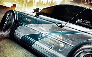need for speed most wanted key art 5k iMac wallpaper