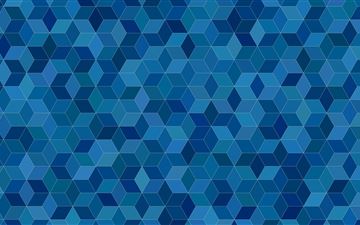 polygons abstract patterns 5k MacBook Air wallpaper