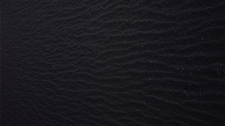 dark black sand texture 8k Mac Wallpaper