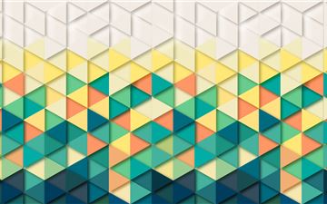 triangle pattern 8k All Mac wallpaper