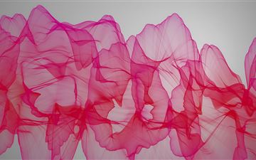 abstract pink ribbon 4k MacBook Pro wallpaper