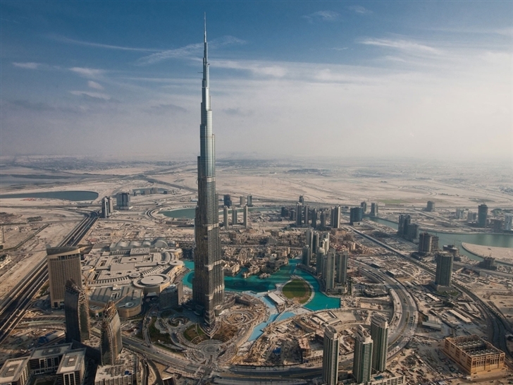 Dubai Tall Tower Mac Wallpaper
