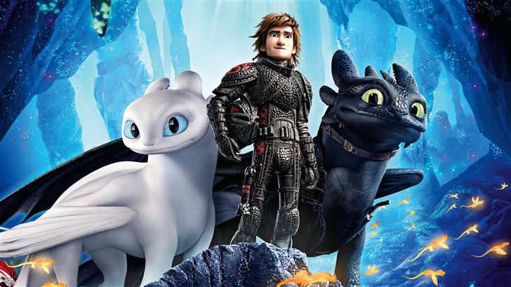 how to train your dragon into the hidden world 5k Mac Wallpaper