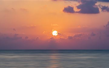 maldive islands sunrise 5k All Mac wallpaper
