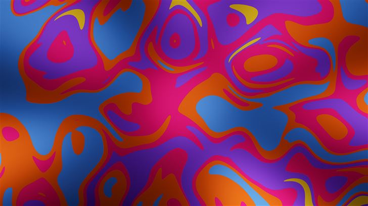 abstract paint polish 8k Mac Wallpaper