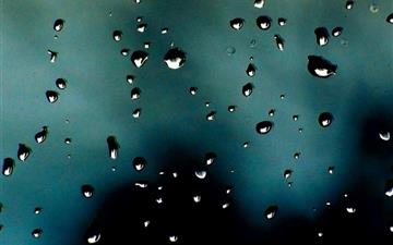 Drops On The Glass All Mac wallpaper