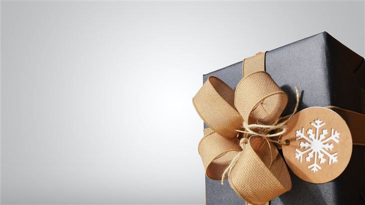 brown and black gift box Mac Wallpaper
