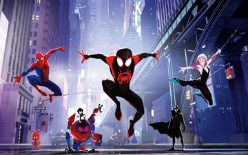 spiderman into the spiderverse 15k All Mac wallpaper