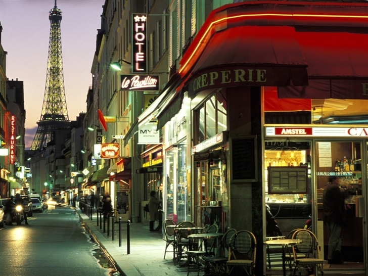 Paris cityscapes Mac Wallpaper