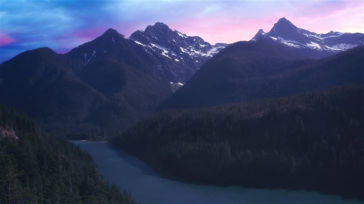 mountains across america 5k Mac Wallpaper