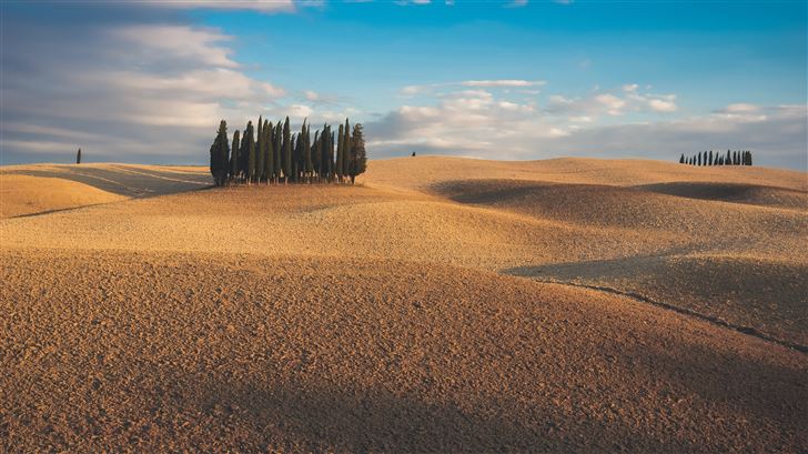 sand tuscany hills 5k Mac Wallpaper