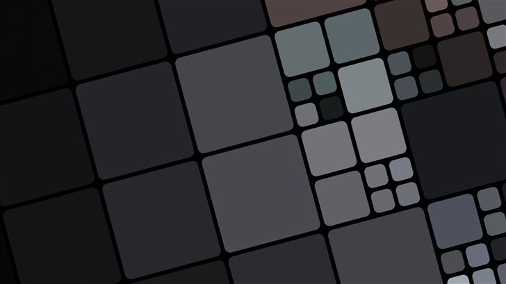 grey cubes 8k Mac Wallpaper