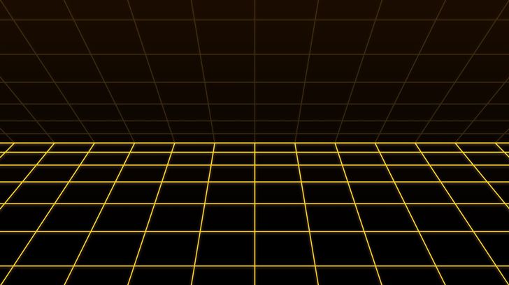 grid yellow 5k Mac Wallpaper