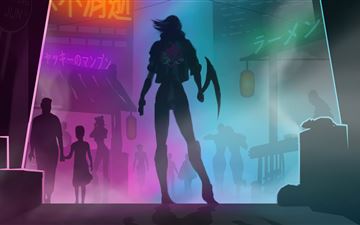 night city cyberpunk 2077 5k All Mac wallpaper