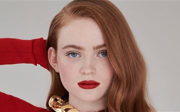 sadie sink givenchy beauty campaign 5k MacBook Pro wallpaper