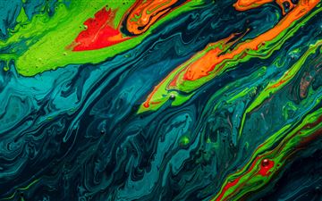 paint liquid splash 5k MacBook Air wallpaper