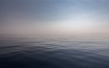 silence sea water 5k MacBook Pro wallpaper