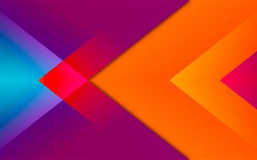 triangle to left abstract 8k All Mac wallpaper