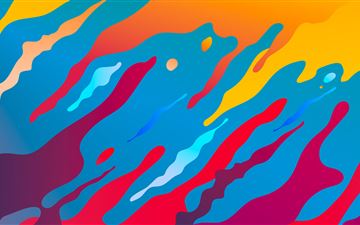 colors splash abstract 8k All Mac wallpaper