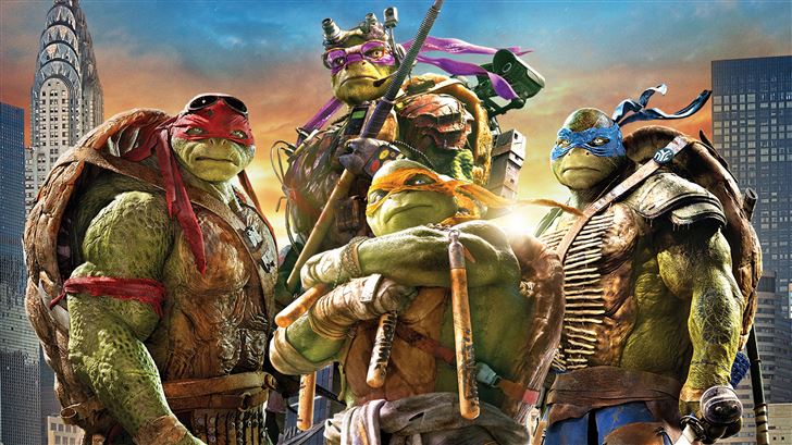teenage mutant ninja turtles movie 8k Mac Wallpaper