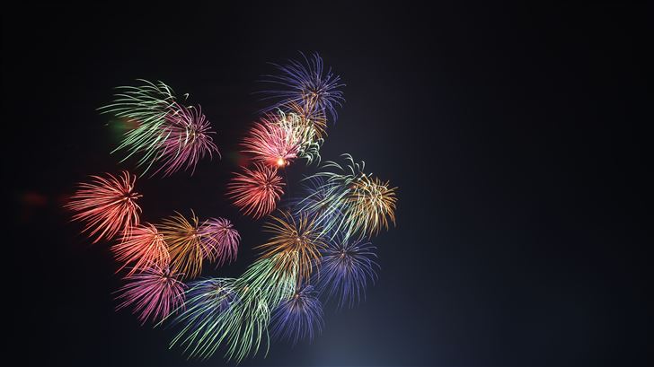 fireworks 4k 5k Mac Wallpaper