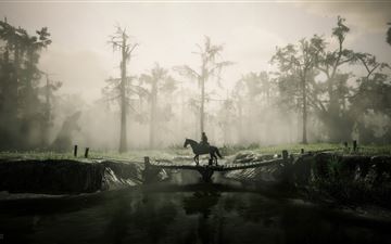 red dead redemption 2 going for a nice walk MacBook Air wallpaper