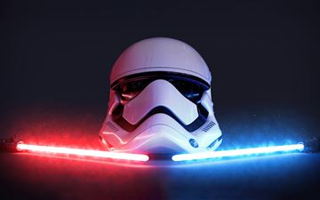 storm trooper 5k iMac wallpaper