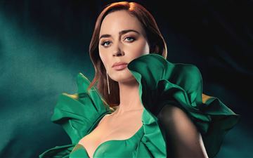 emily blunt the hollywood reporter 5k MacBook Pro wallpaper