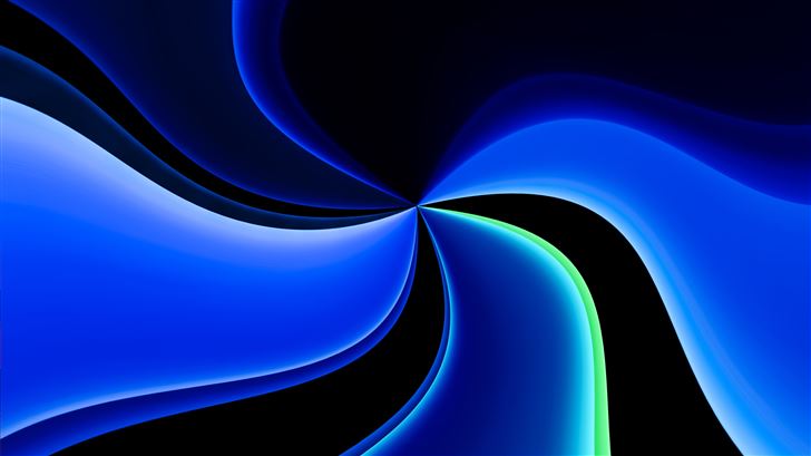 blue dotted lines 8k Mac Wallpaper