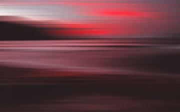 beach nature sunrise color 5k MacBook Air wallpaper
