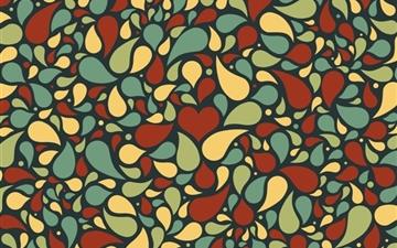 Petals pattern MacBook Air wallpaper