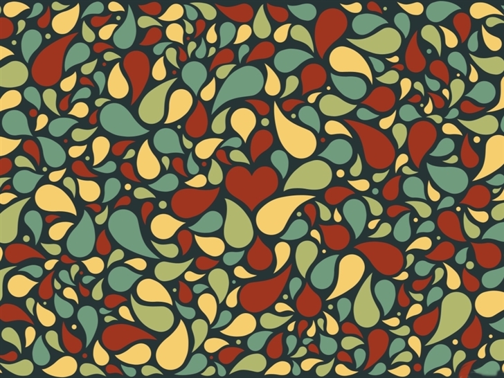 Petals pattern Mac Wallpaper