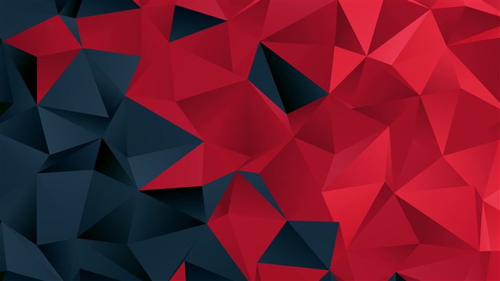 polygon shapes 5k Mac Wallpaper