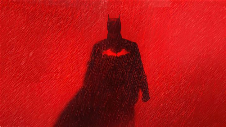 the batman 2022 red Mac Wallpaper